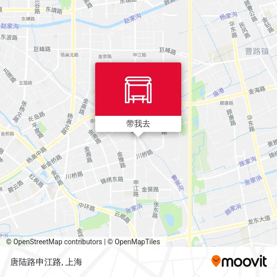 唐陆路申江路地图