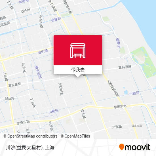 川沙(益民大星村)地图