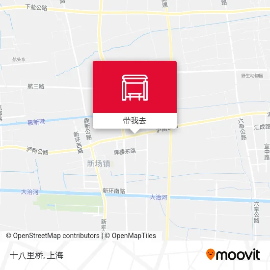 十八里桥地图