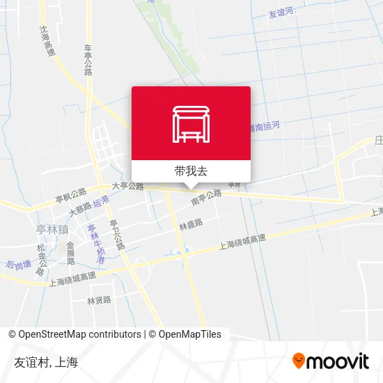 友谊村地图