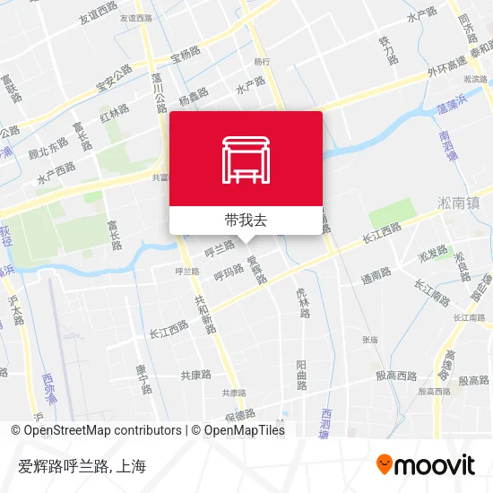 爱辉路呼兰路地图