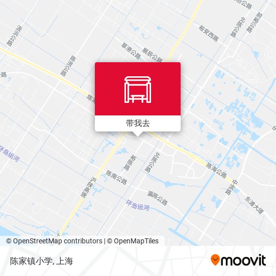 陈家镇小学地图