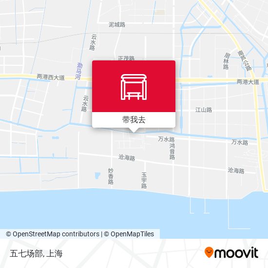 五七场部地图