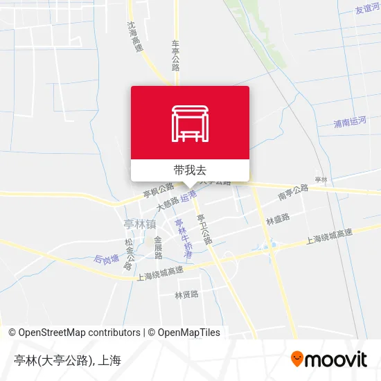 亭林(大亭公路)地图