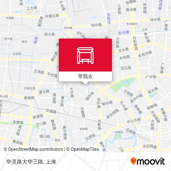 华灵路大华三路地图