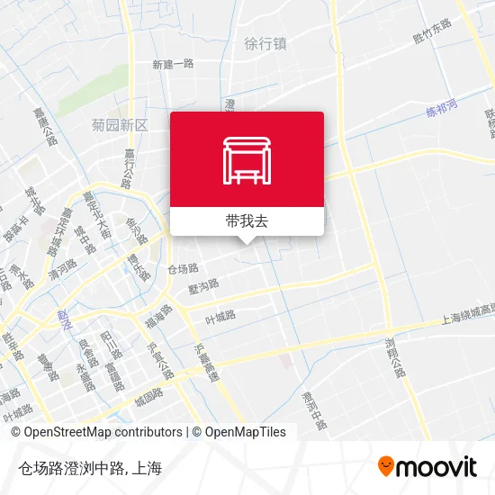 仓场路澄浏中路地图