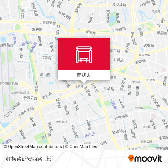 虹梅路延安西路地图