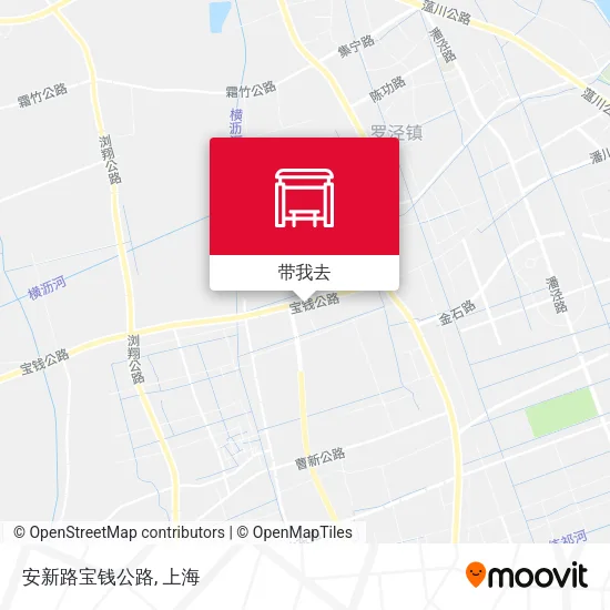 安新路宝钱公路地图
