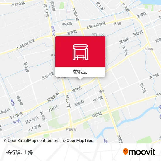 杨行镇地图