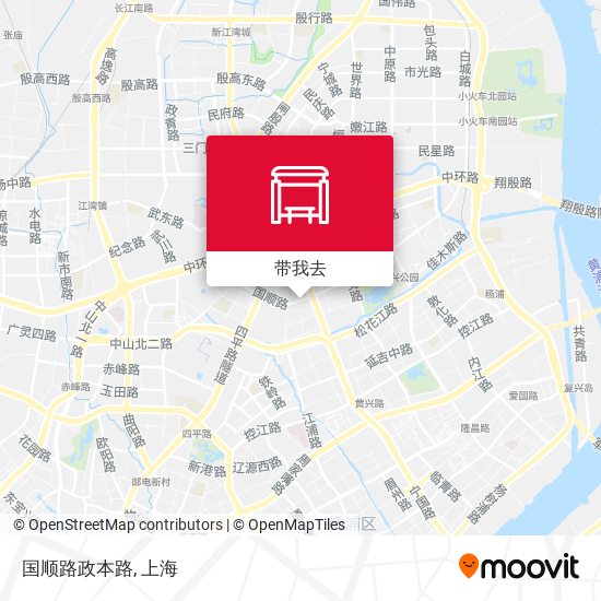 国顺路政本路地图