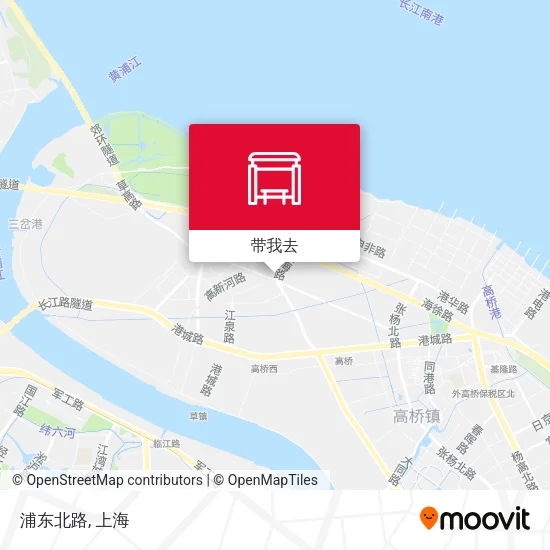 浦东北路地图