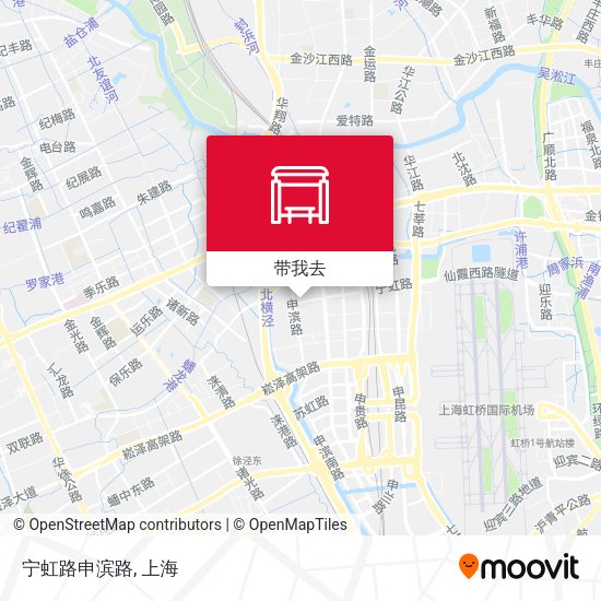 宁虹路申滨路地图