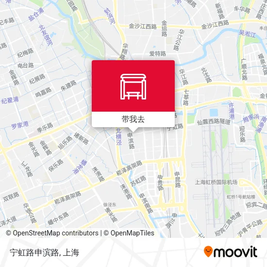 宁虹路申滨路地图