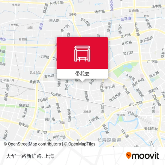 大华一路新沪路地图