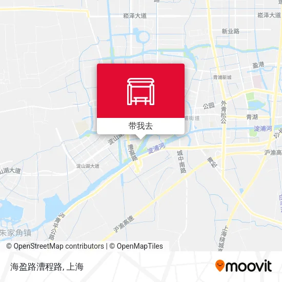 海盈路漕程路地图