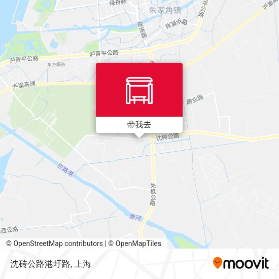 沈砖公路港圩路地图