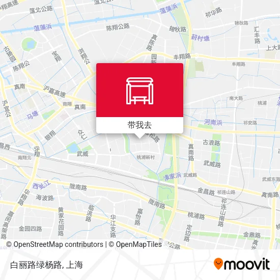白丽路绿杨路地图