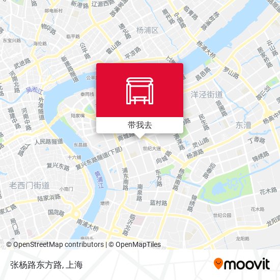 张杨路东方路地图