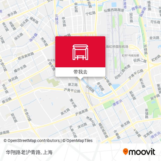 华翔路老沪青路地图