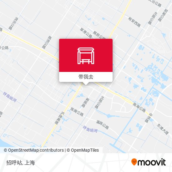 招呼站地图
