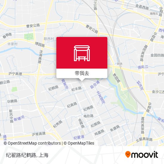 纪翟路纪鹤路地图