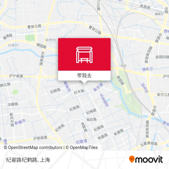 纪翟路纪鹤路地图