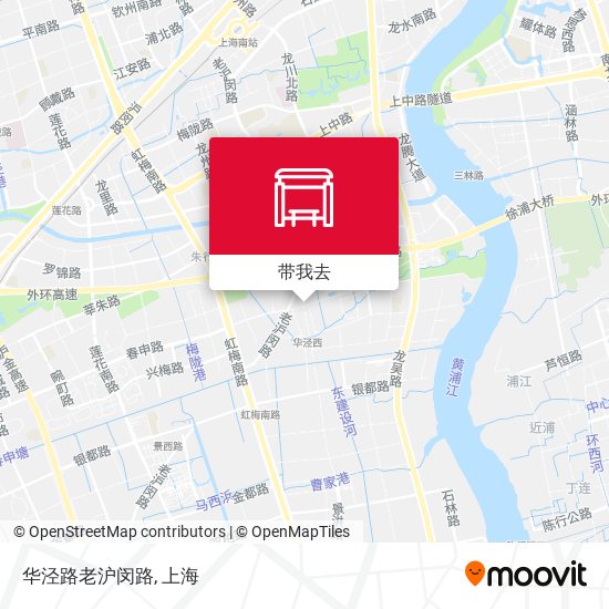 华泾路老沪闵路地图