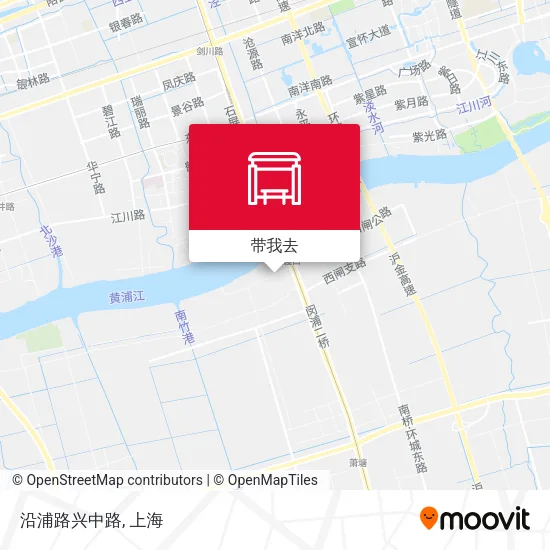 沿浦路兴中路地图