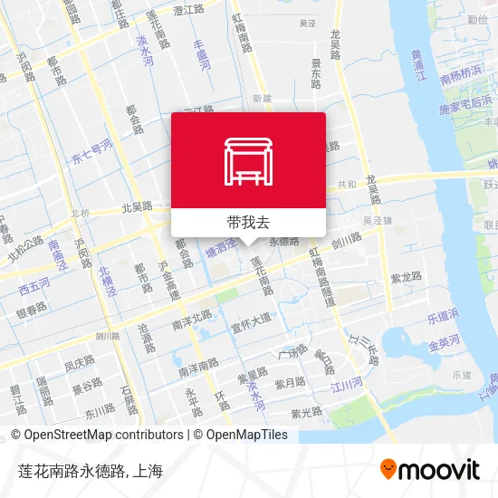 莲花南路永德路地图
