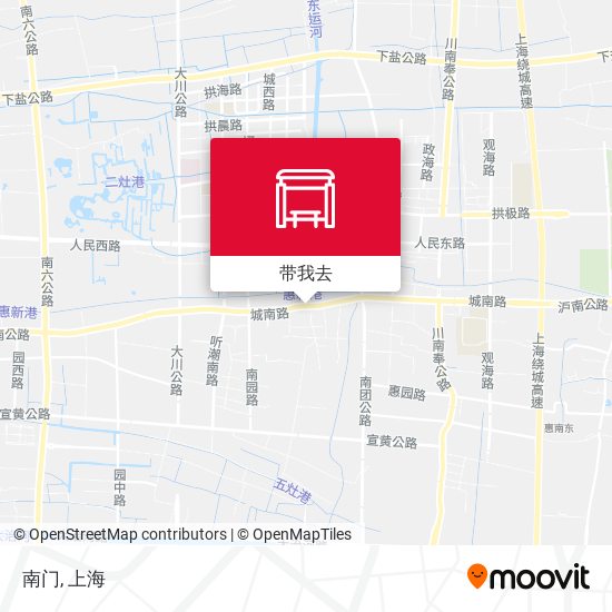 南门地图
