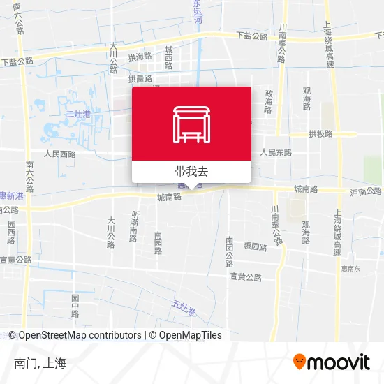 南门地图