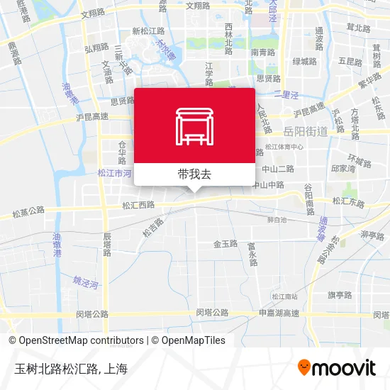 玉树北路松汇路地图