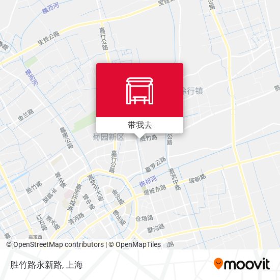胜竹路永新路地图