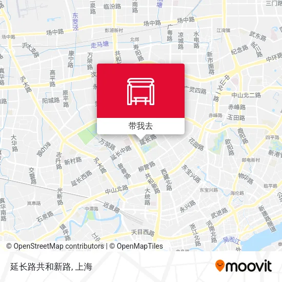 延长路共和新路地图