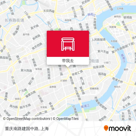 重庆南路建国中路地图