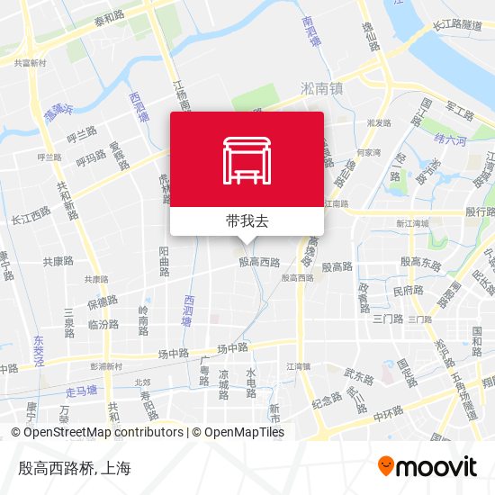 殷高西路桥地图