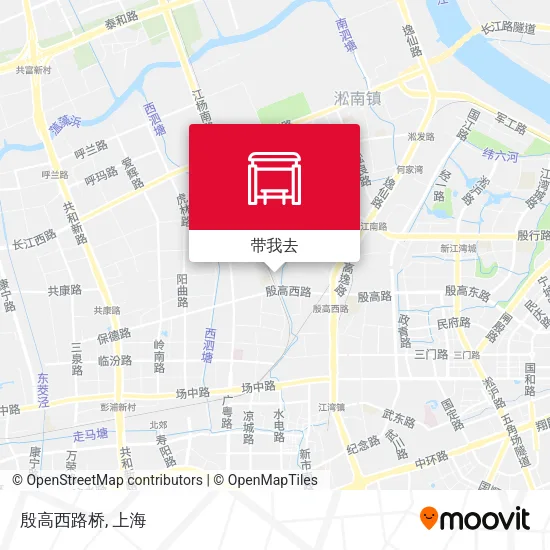 殷高西路桥地图
