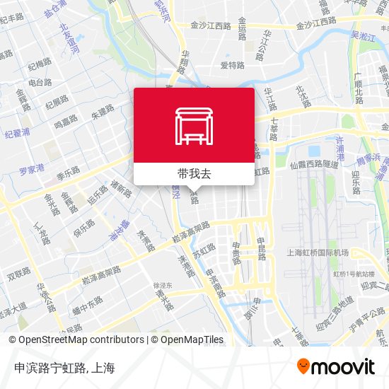 申滨路宁虹路地图