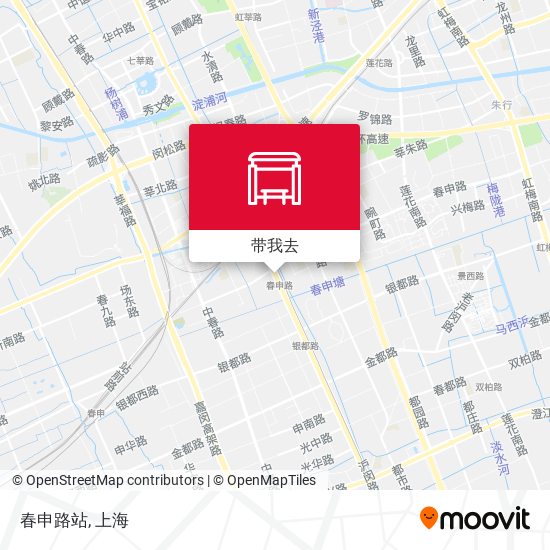 春申路站地图