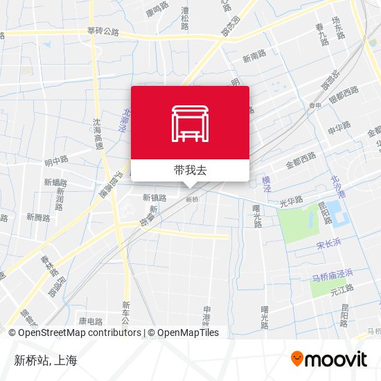 新桥站地图