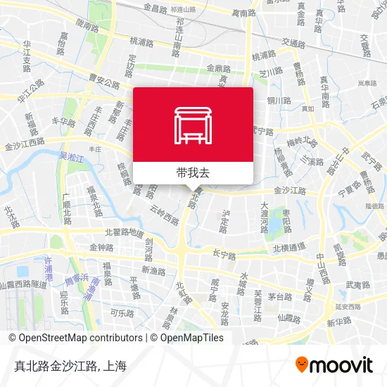 真北路金沙江路地图