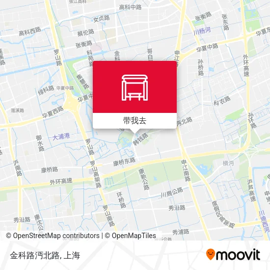 金科路沔北路地图