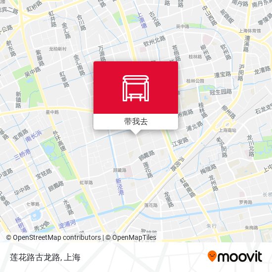 莲花路古龙路地图