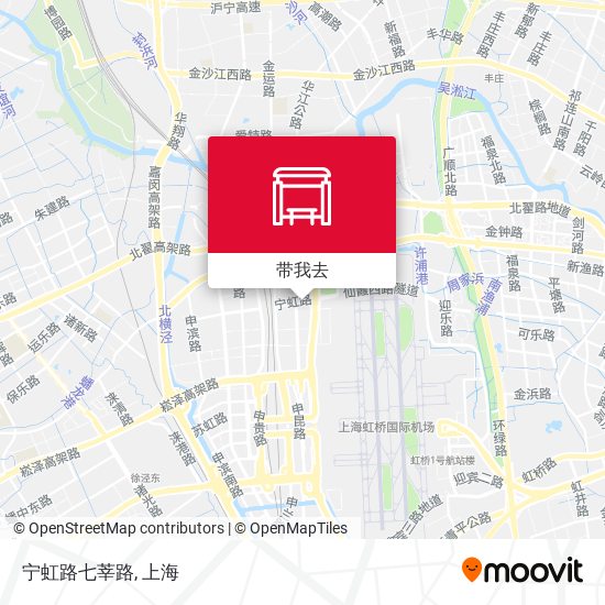 宁虹路七莘路地图