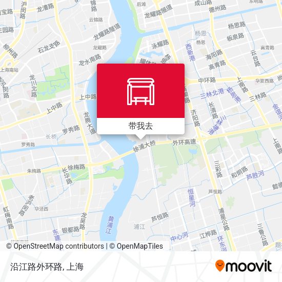 沿江路外环路地图