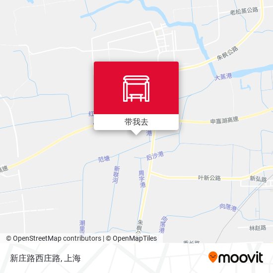 新庄路西庄路地图