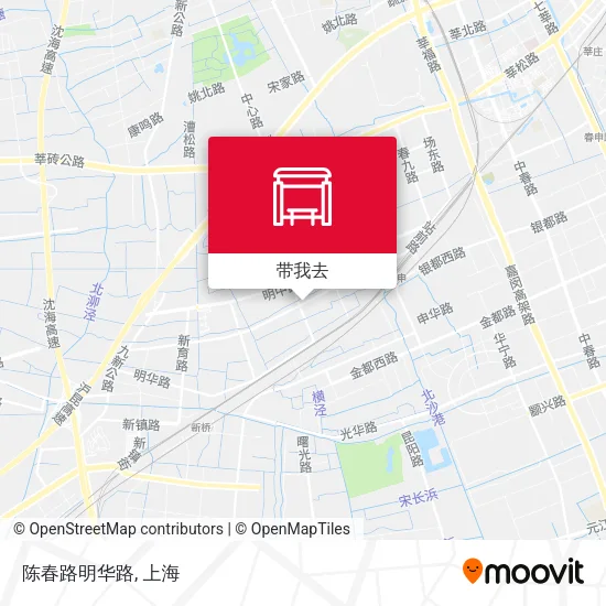 陈春路明华路地图