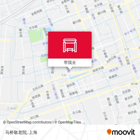马桥敬老院地图
