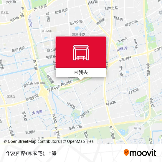 华夏西路(顾家宅)地图