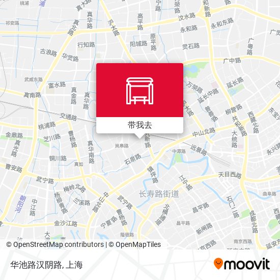 华池路汉阴路地图